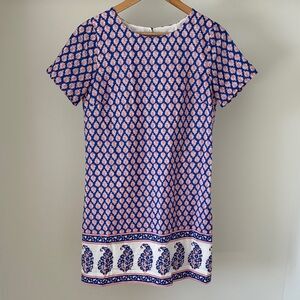 J.Crew Paisley Print Gallery Shift Dress